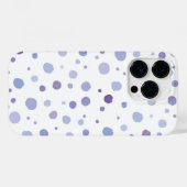 handgemalte Polka Punkte Case-Mate iPhone Hülle (Rückseite (Horizontal))
