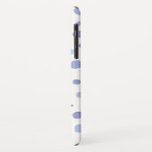 handgemalte Polka Punkte Case-Mate iPhone Hülle (Hinten/Links)