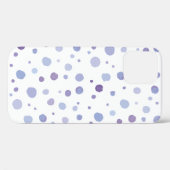 handgemalte Polka Punkte Case-Mate iPhone Hülle (Rückseite (Horizontal))