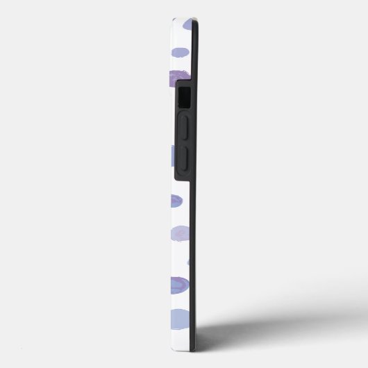 handgemalte Polka Punkte Case-Mate iPhone Hülle (Rückseite / Links)