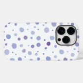 handgemalte Polka Punkte Case-Mate iPhone Hülle (Rückseite (Horizontal))