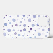 handgemalte Polka Punkte Case-Mate iPhone Hülle (Rückseite (Horizontal))