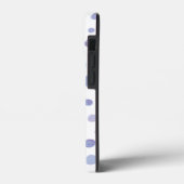 handgemalte Polka Punkte Case-Mate iPhone Hülle (Rückseite / Links)