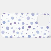 handgemalte Polka Punkte Case-Mate iPhone Hülle (Hinten (horizontal))