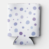 handgemalte Polka Punkte Dosenkühler (Vorderseite)
