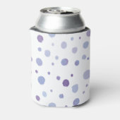 handgemalte Polka Punkte Dosenkühler (Kanne Rückseite)