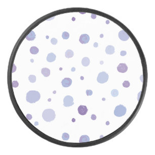 handgemalte Polka Punkte Eishockey Puck