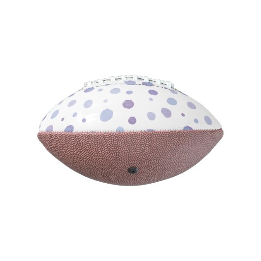 handgemalte Polka Punkte Football (Gedreht 270)