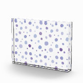 handgemalte Polka Punkte Fotoblock (Rechts)