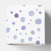 handgemalte Polka Punkte Geschenkschachtel (Oben)