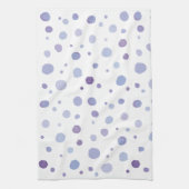 handgemalte Polka Punkte Geschirrtuch (Vertikal)