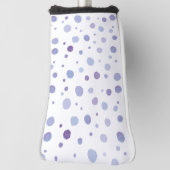 handgemalte Polka Punkte Golf Headcover (Rotieren 90)