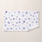 handgemalte Polka Punkte Handtuch (Handtuch)