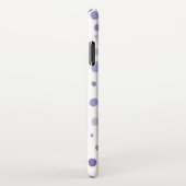 handgemalte Polka Punkte iPhone Hülle (Rechte Seite)