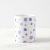 handgemalte Polka Punkte Kaffeetasse (Mittel)