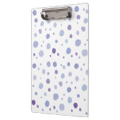 handgemalte Polka Punkte Klemmbrett (Links)