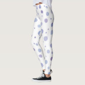 handgemalte Polka Punkte Leggings (Links)