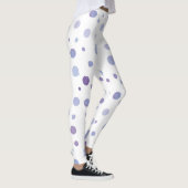 handgemalte Polka Punkte Leggings (Rechts)