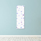 handgemalte Polka Punkte Leinwanddruck (Insitu (Holzboden))