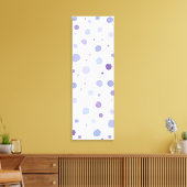 handgemalte Polka Punkte Leinwanddruck (Insitu (Wohnzimmer))
