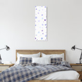 handgemalte Polka Punkte Leinwanddruck (Insitu (Schlafzimmer))