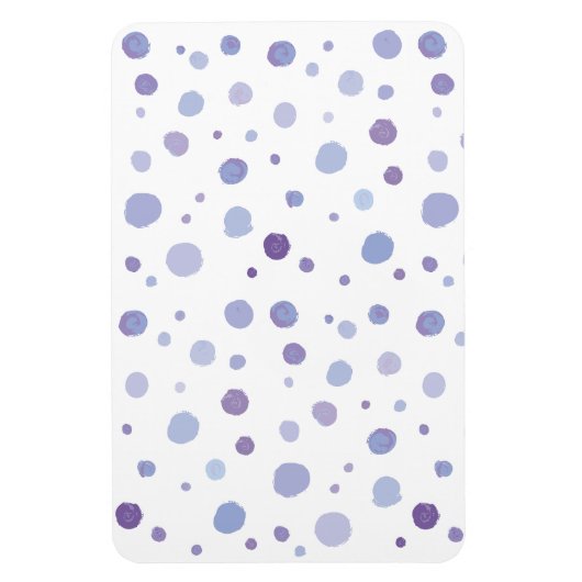 handgemalte Polka Punkte Magnet (Vertikal)