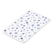 handgemalte Polka Punkte Magnet (Linke Seite)