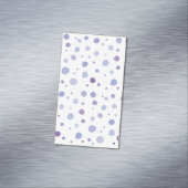 handgemalte Polka Punkte Magnetische Visitenkarte (Beispiel)