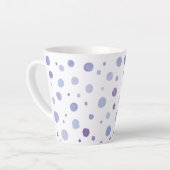 handgemalte Polka Punkte Milchtasse (Linke Ecke)