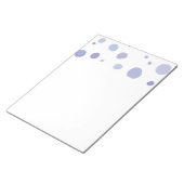 handgemalte Polka Punkte Notizblock (angewinkelt)