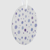 handgemalte Polka Punkte Ornament (Vorderseite)