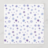 handgemalte Polka Punkte Programm (Vorderseite)