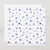 handgemalte Polka Punkte Programm (Vorne/Hinten)