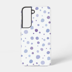 handgemalte Polka Punkte Samsung Galaxy Hülle