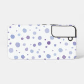 handgemalte Polka Punkte Samsung Galaxy Hülle (Rückseite (Horizontal))
