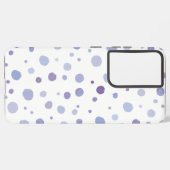 handgemalte Polka Punkte Samsung Galaxy Hülle (Rückseite (Horizontal))