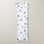 handgemalte Polka Punkte Seitenschläferkissen (Vorderseite Vertikal)