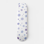 handgemalte Polka Punkte Skateboard (Vorderseite)