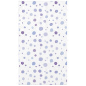 handgemalte Polka Punkte Tischdecke (Vorderseite)