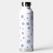 handgemalte Polka Punkte Trinkflasche (links)