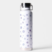 handgemalte Polka Punkte Trinkflasche (Rückseite)