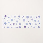 handgemalte Polka Punkte Yogamatte (Rückseite (Horizontal))