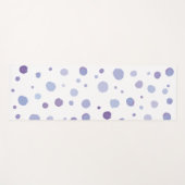 handgemalte Polka Punkte Yogamatte (Vorderseite (Horizontal))
