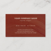 Handgemalte Rahmen Visitenkarte (Rückseite)