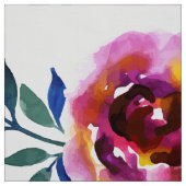 Handgemalte rote Rosen Stoff (Muster)