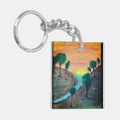 Handgemalte Schlüsselkette Schlüsselanhänger (Vorderseite links)