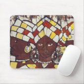 Handgemalte Textilien, die jeden Tag darstellen Mousepad (Mit Mouse)