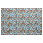 Handgemalte Tigerstoffe Stoff (Yard (91,4 cm))