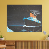 Handgemalte Titanic Voyage Leinwand Art (Insitu (Wohnzimmer))