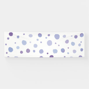 handgemalte Tupfen Banner